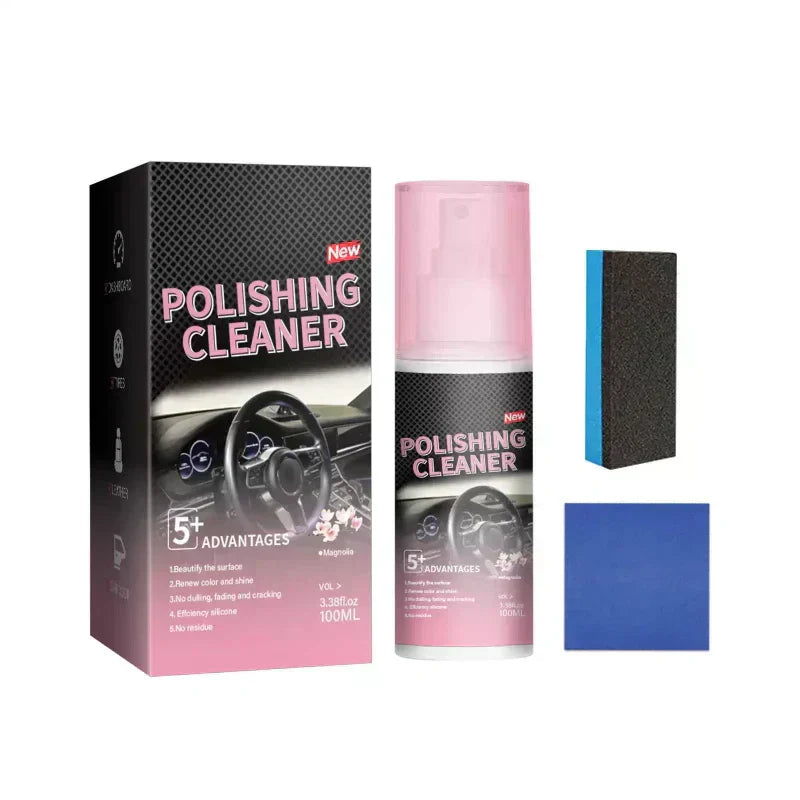 Frolunora® Car Interior Polish Cleaner – Deep Cleaning, Restores Shine & Non-Toxic Formula