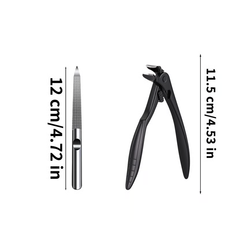 Frolunora® Wide-Opening Nail Clipper with Splash Guard✂️👣