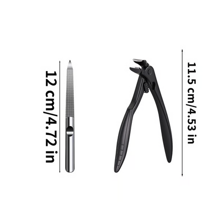 Frolunora® Wide-Opening Nail Clipper with Splash Guard✂️👣