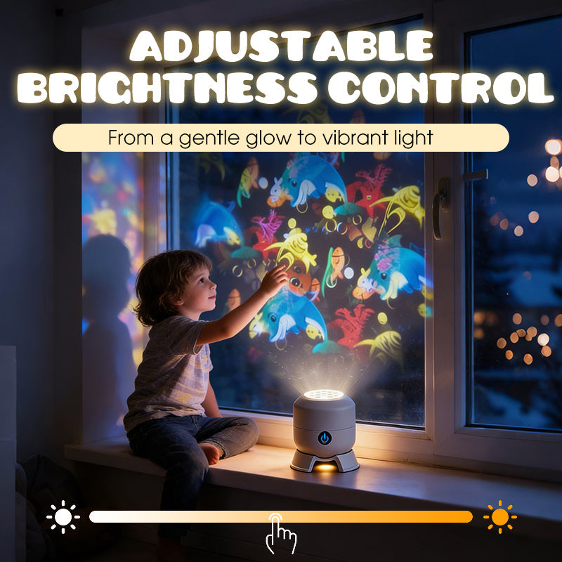 Frolunora® Dynamic Rotating LED Projector Light