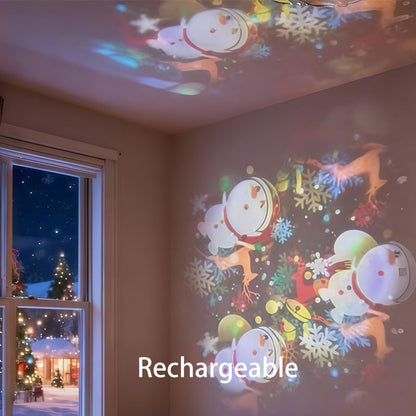 Frolunora® Dynamic Rotating LED Projector Light